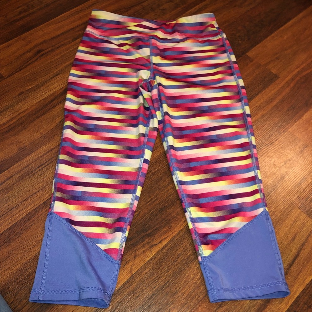 capri leggings silky fabric